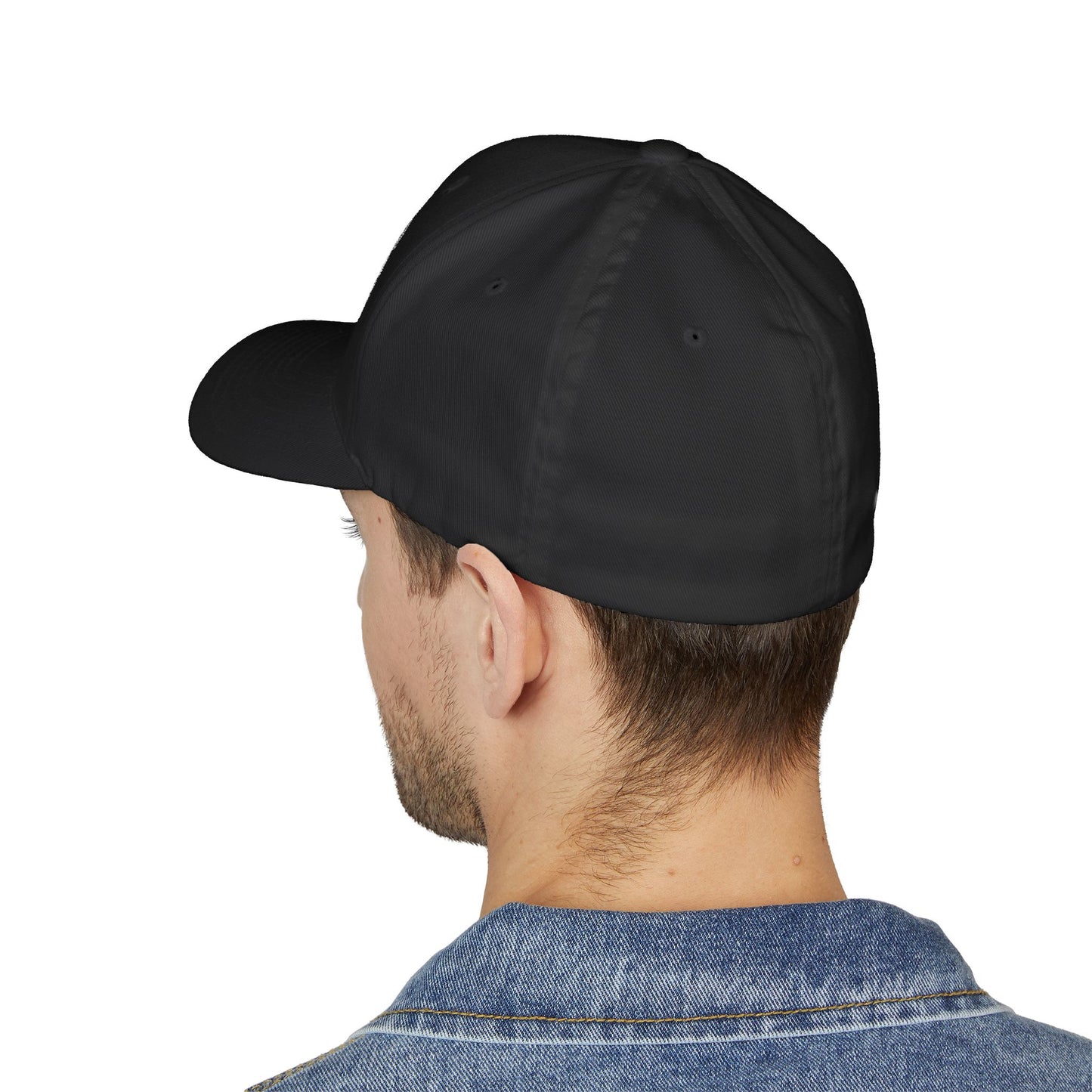Minimalist Embroidered Closed-Back Cap for Casual Style