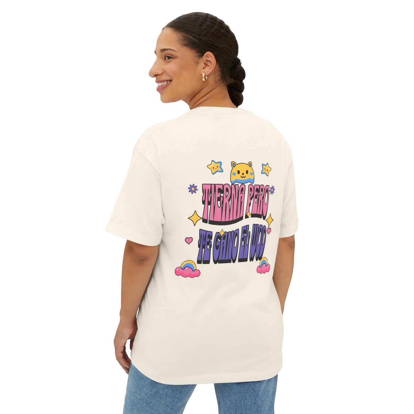 Tierna pero te gano el WOD– Oversized Boxy Tee