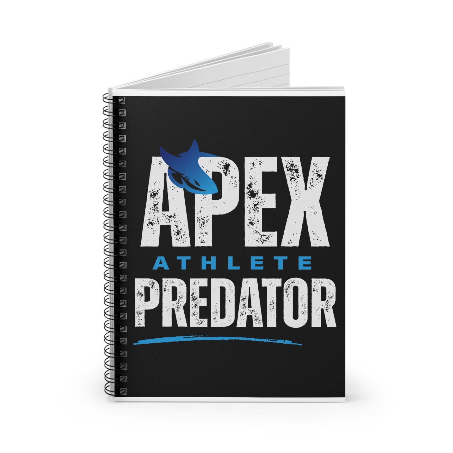 Apex Athlete Predator Spiral Notebook - Perfect for Fitness Enthusiasts