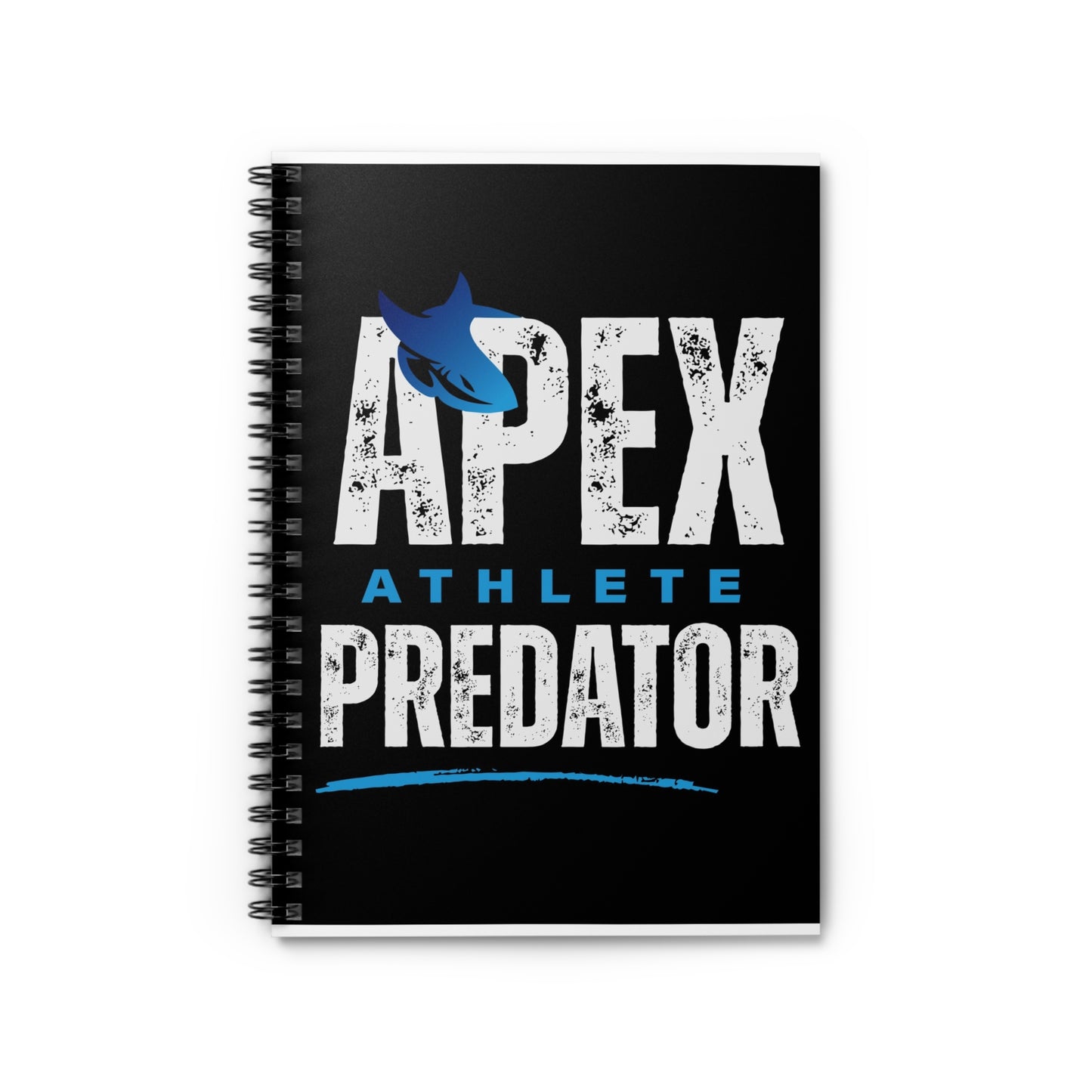 Apex Athlete Predator Spiral Notebook - Perfect for Fitness Enthusiasts