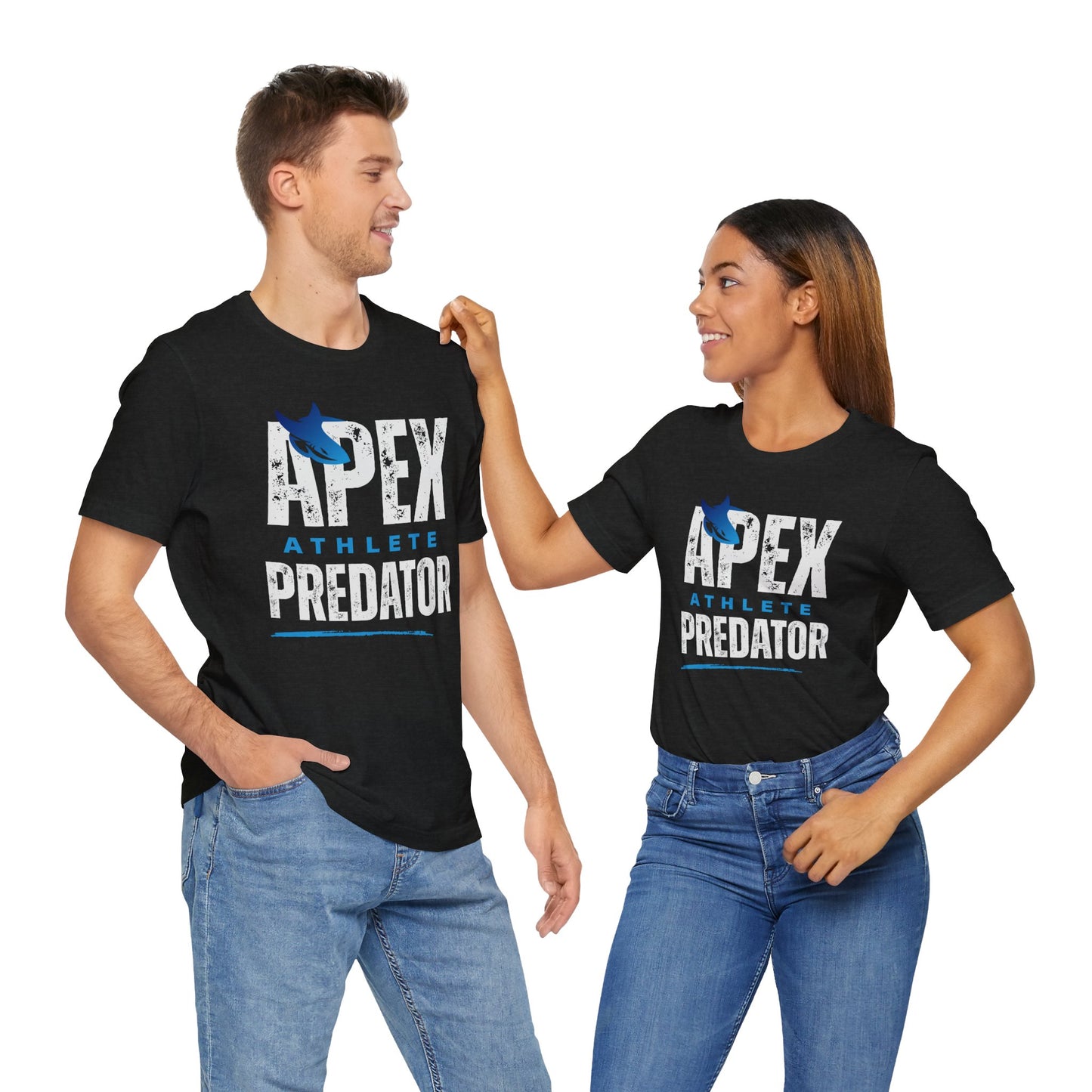 Apex Athlete Predator Tee - Unisex Short Sleeve T-Shirt for Fitness Enthusiasts