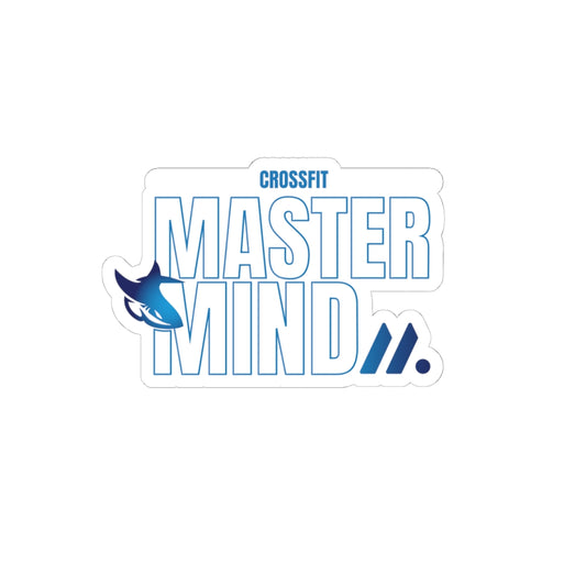 CrossFit Mastermind Kiss-Cut Sticker - Motivational Gym Decor