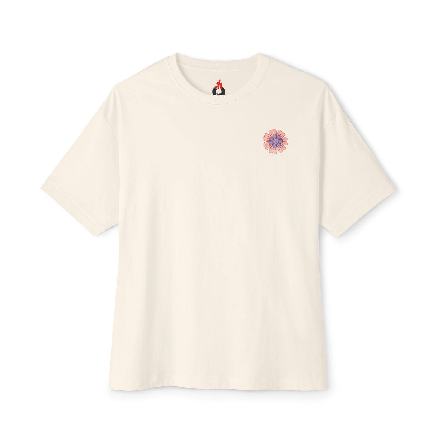 Built to Bloom and Bench, Oversized Tee, Unisex Boxy T-Shirt