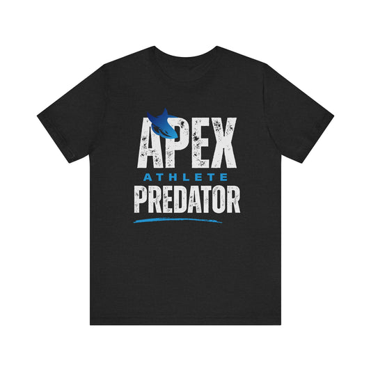 Apex Athlete Predator Tee - Unisex Short Sleeve T-Shirt for Fitness Enthusiasts
