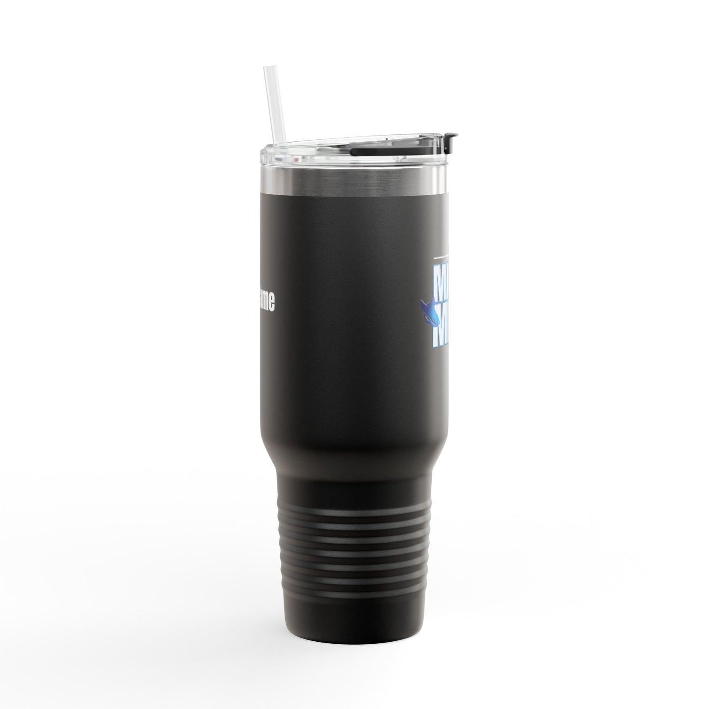 40oz Insulated Travel Mug - Master Mind Design, Perfect for Coffee Lovers and On-the-Go