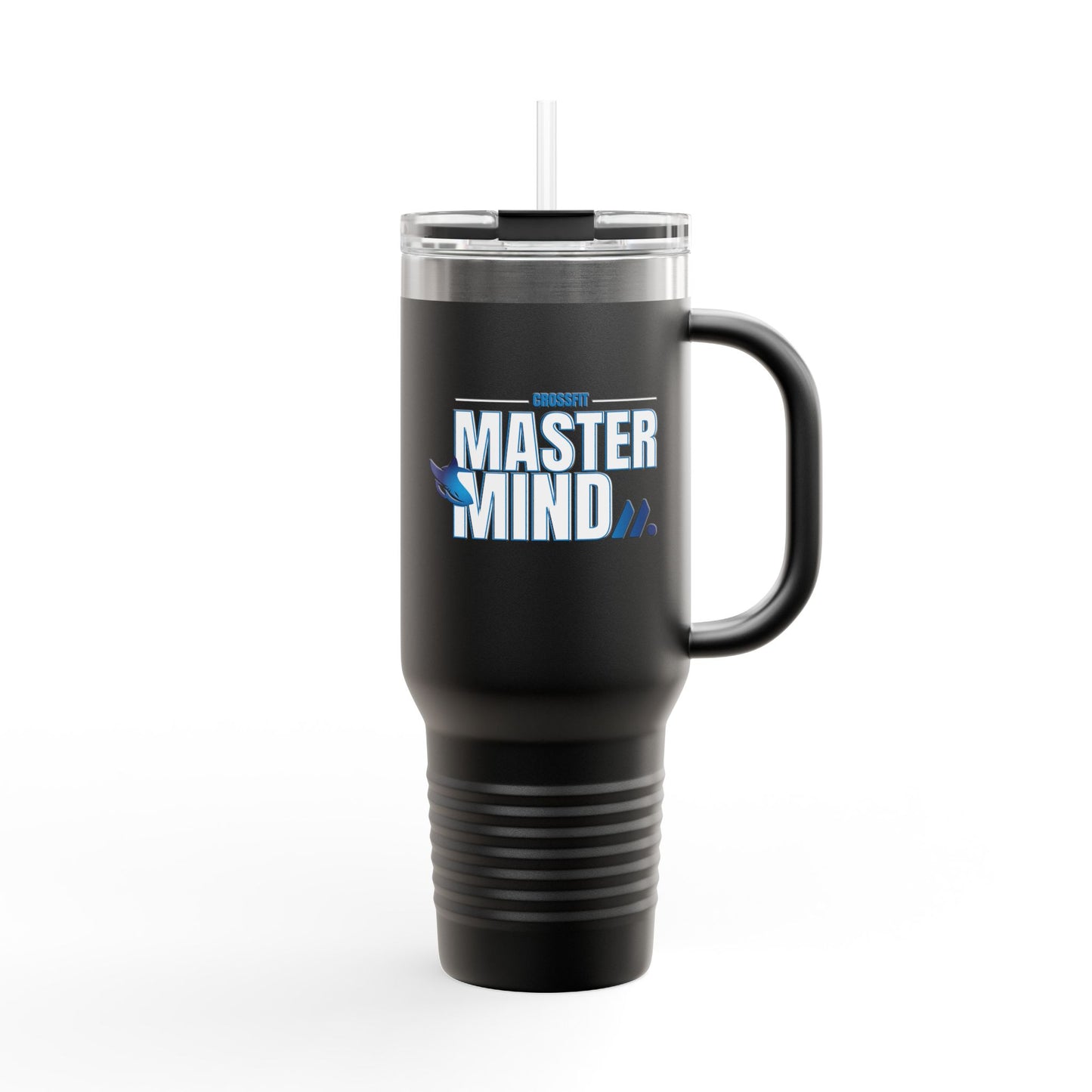40oz Insulated Travel Mug - Master Mind Design, Perfect for Coffee Lovers and On-the-Go