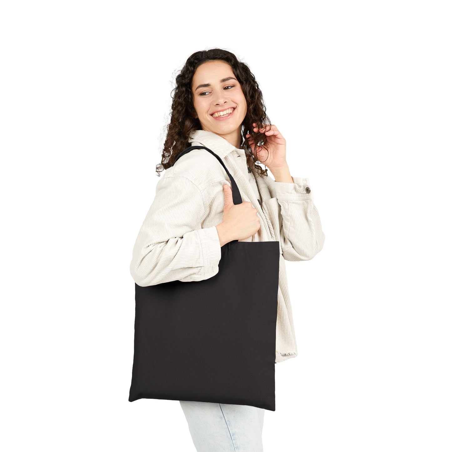 Motivational Cotton Canvas Tote Bag - Crossfit Mastermind and Move with Purpose