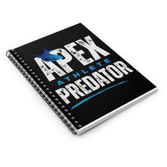 Apex Athlete Predator Spiral Notebook - Perfect for Fitness Enthusiasts